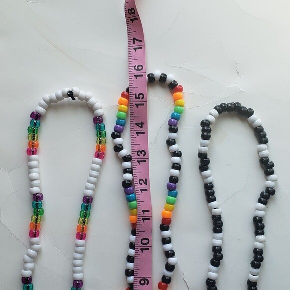 Funky Perler Mushroom Necklace 3 Pack - Picture 3 of 8